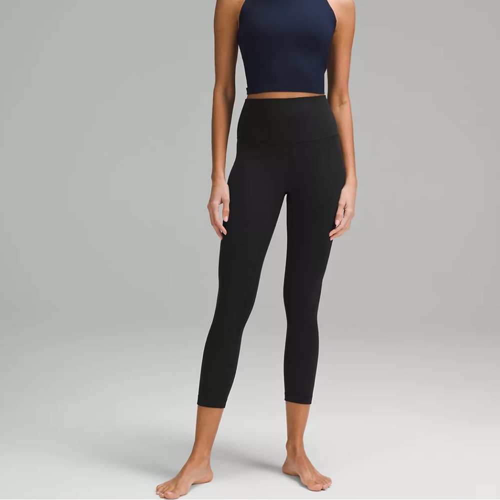 lululemon athletica High-Rise Black Cropped Leggings